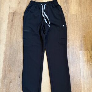 Figs dowa black scrub pants size XS